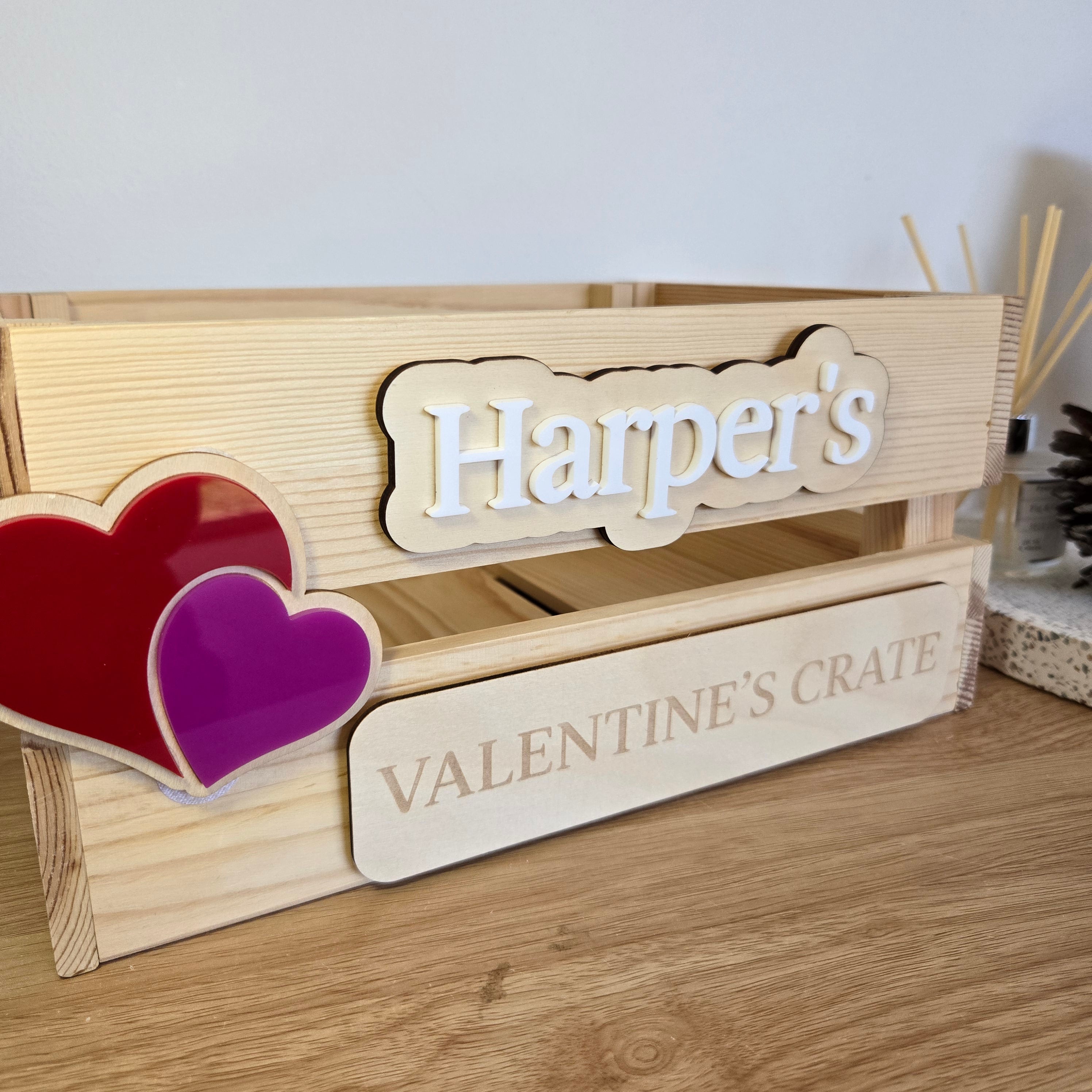 Interchangeable Crate - Valentine&#39;s Day Elements