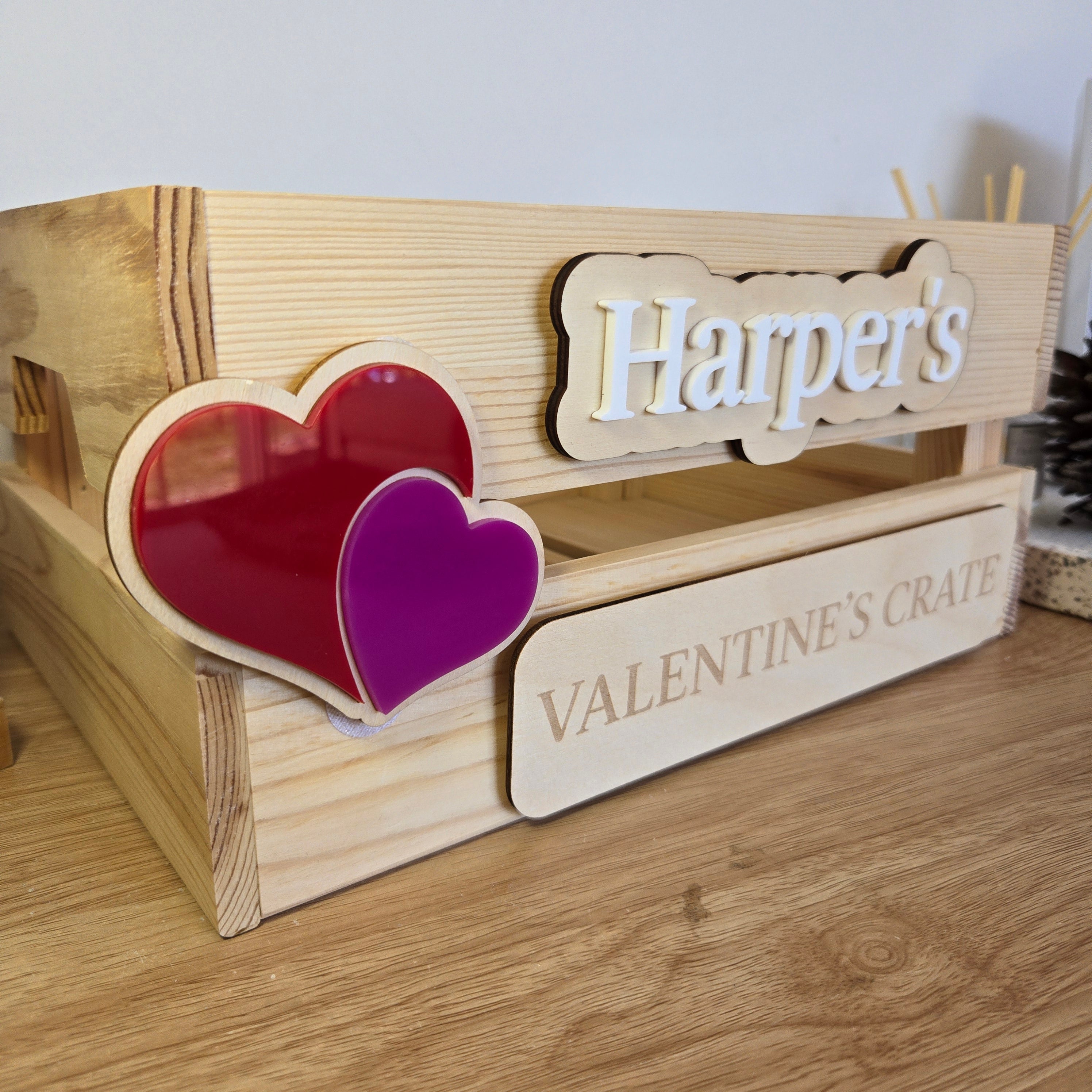 Interchangeable Crate - Valentine&#39;s Day Elements