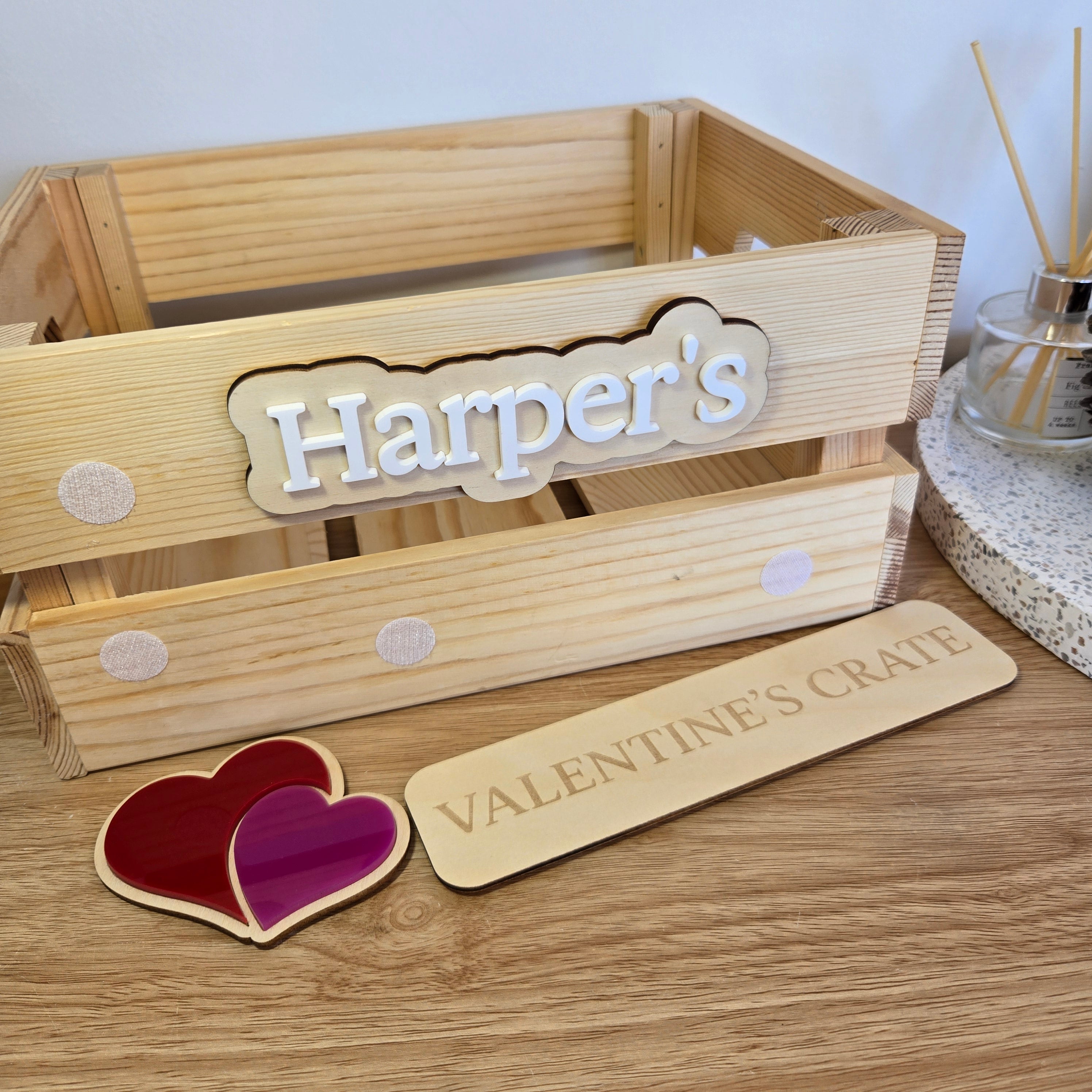 Interchangeable Crate - Valentine&#39;s Day Elements