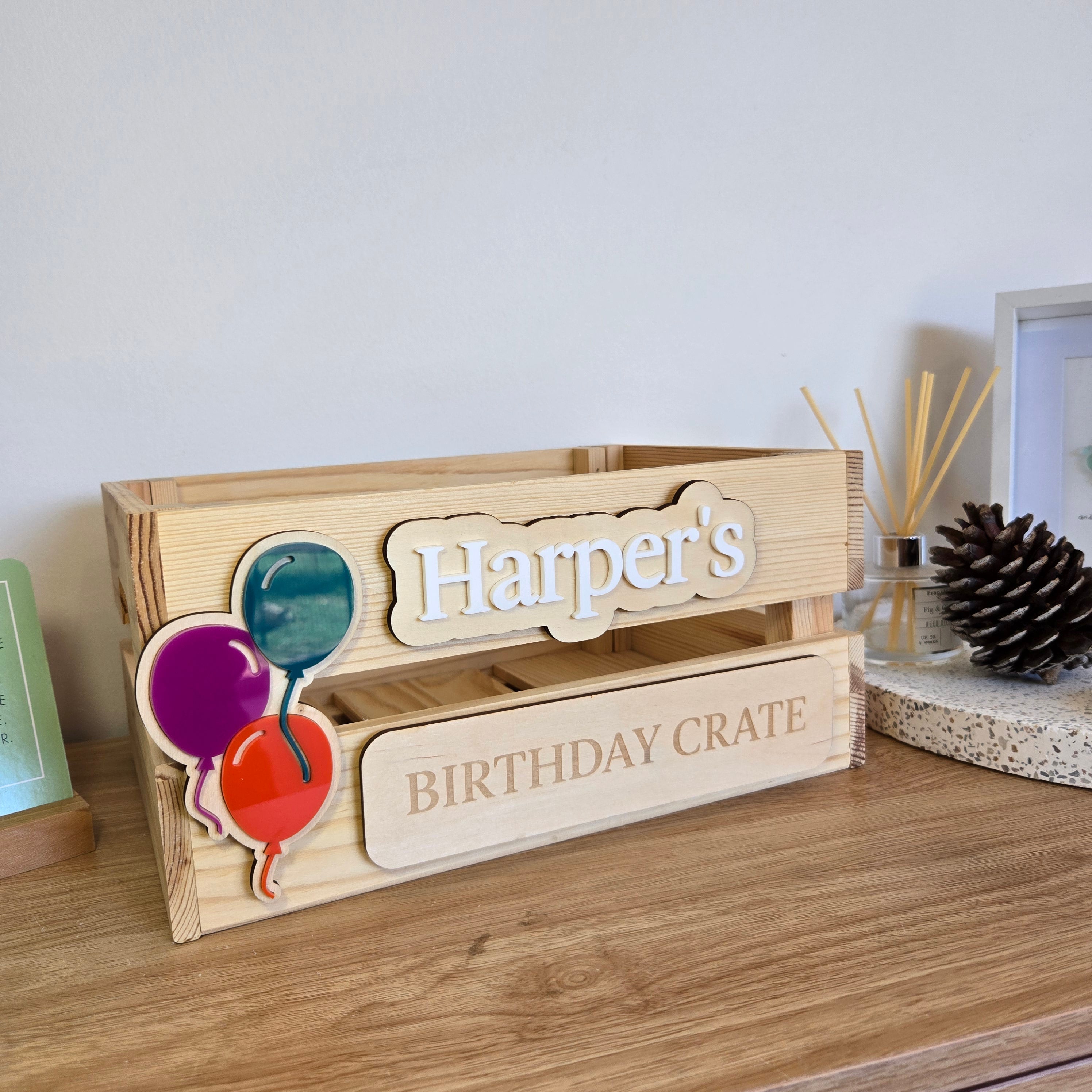 The Ultimate Interchangeable Crate Bundle - Personalised Keepsake for Every Celebration