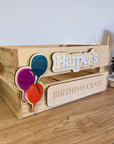 Interchangeable Crate - Birthday Elements